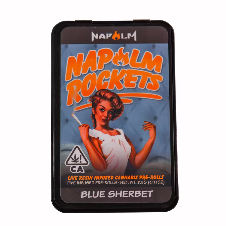 Napalm Rockets - Blue Sherbert