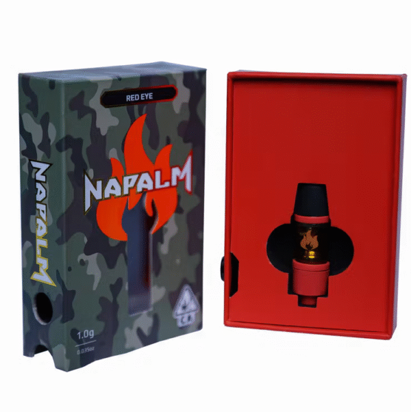 Napalm Tank Bundle (Live Resin Cart & Palm Battery) - RED EYE