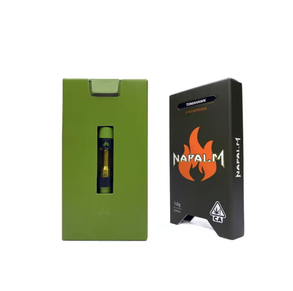 NAPALM - TOMAHAWK Live Resin Liquid Diamonds, 510 Cartridge (1 gram) NAPALM - TOMAHAWK Live Resin Liquid Diamonds, 510 Cartridge (1 gram)